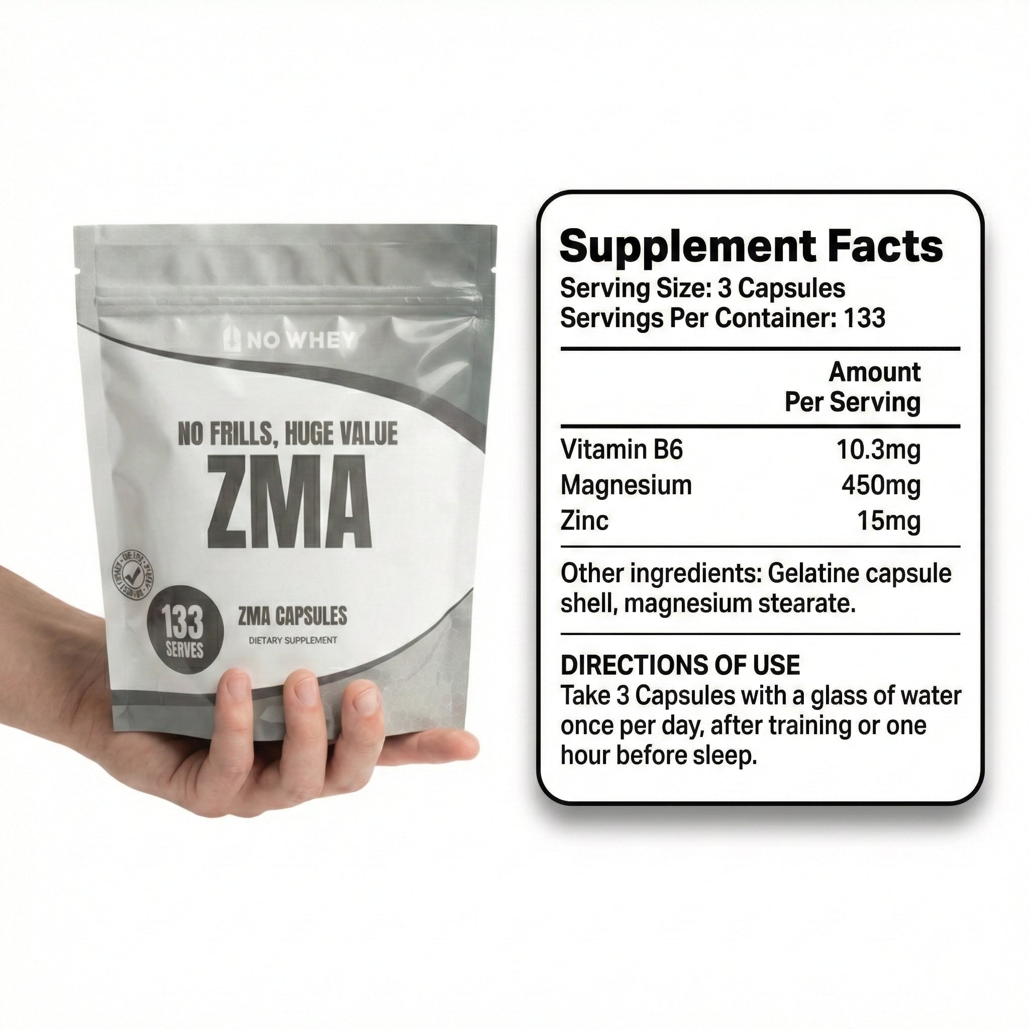 ZMA 400 Capsules