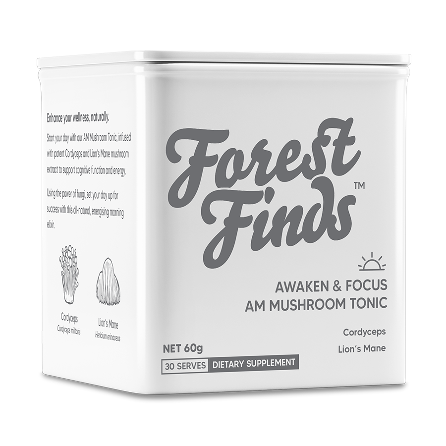 NoWhey Naturals AM Mushroom Tonic 30-serve tin