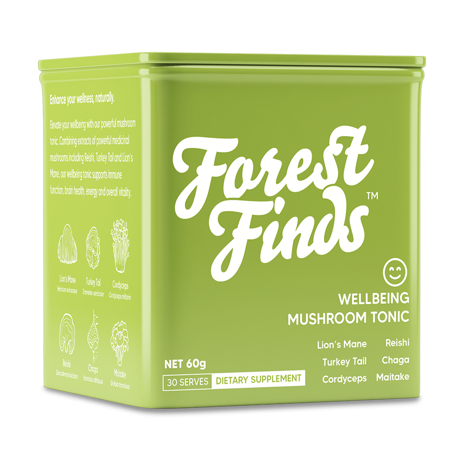 NoWhey Naturals Wellbeing Mushroom Tonic 30 serve tin