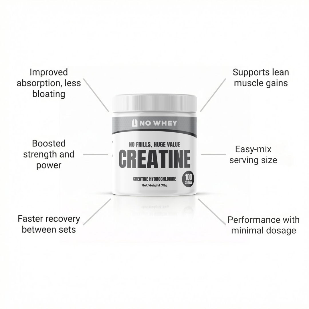 Creatine Hydrochloride 100 Serves