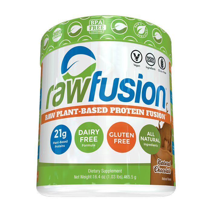 SAN Rawfusion Plant Protein 1lb 12/21 Dated