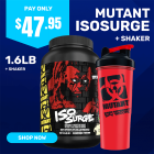 Mutant Iso Surge 1.6lb + Shaker