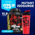 Mutant Iso Surge 5lb + Shaker